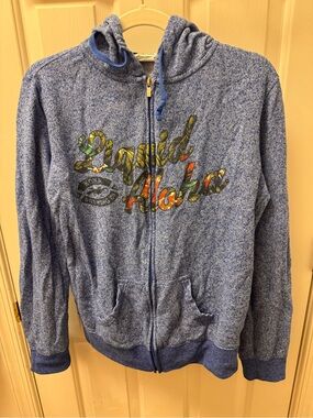 Kona Brewing Liquid Aloha full zip lightweight hoodie